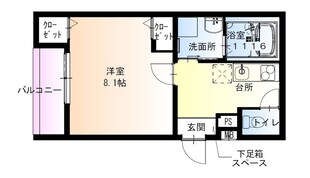 フジパレス阪神尼崎の物件間取画像